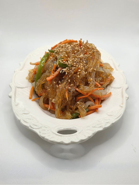 Japchae (잡채) · Stir-Fried Glass Noodles w/ Vegetables