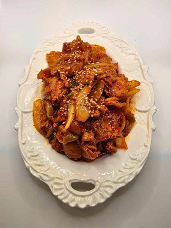 Jeyuk Bokkeum (제육볶음) · Spicy Korean Stir-Fried Pork